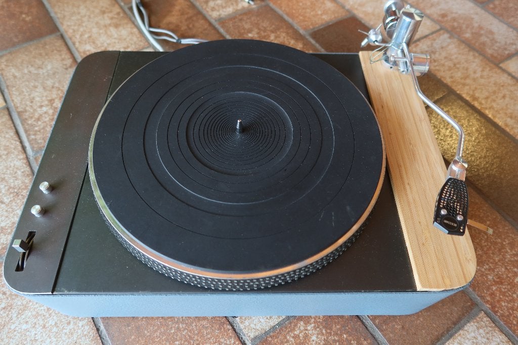 sansui 525 motor met 10" transcriptior arm, Refurbished, Pitch-regelaar, Platenspeler, Ophalen
