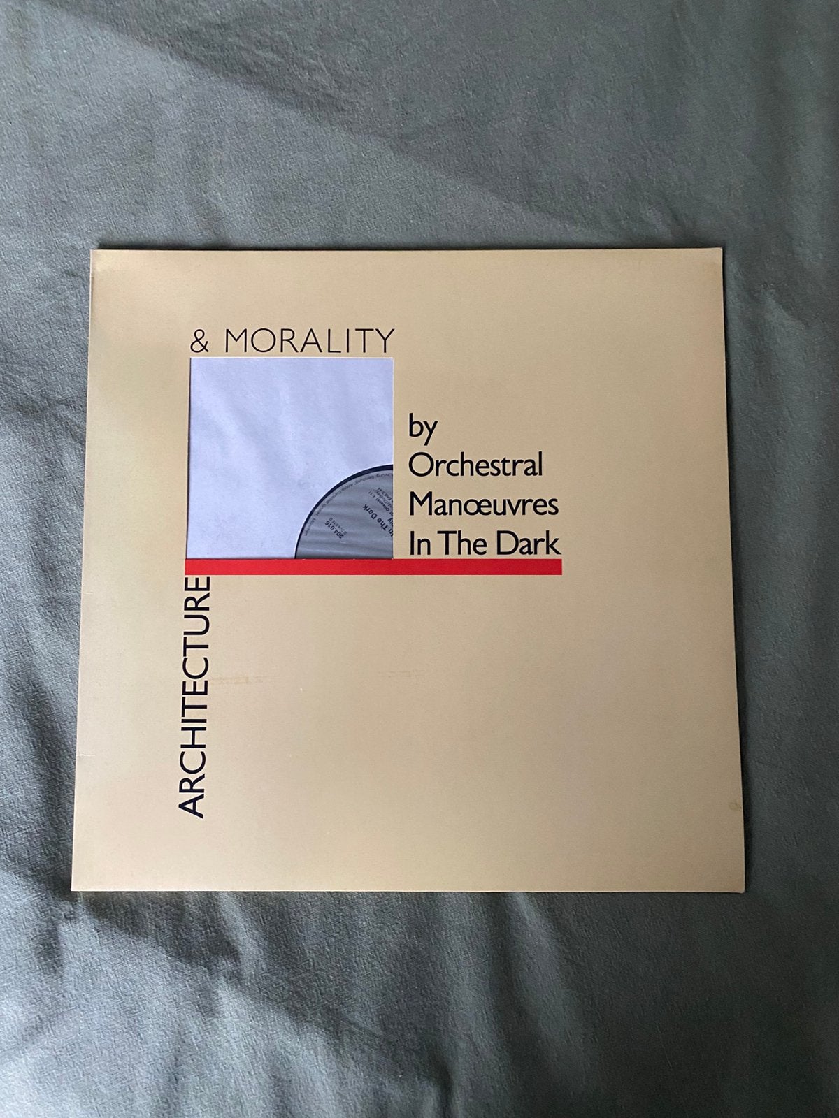 Orchestal manoeuvres in the dark - architecture & morality, Ophalen, Gebruikt, 12 inch, Poprock