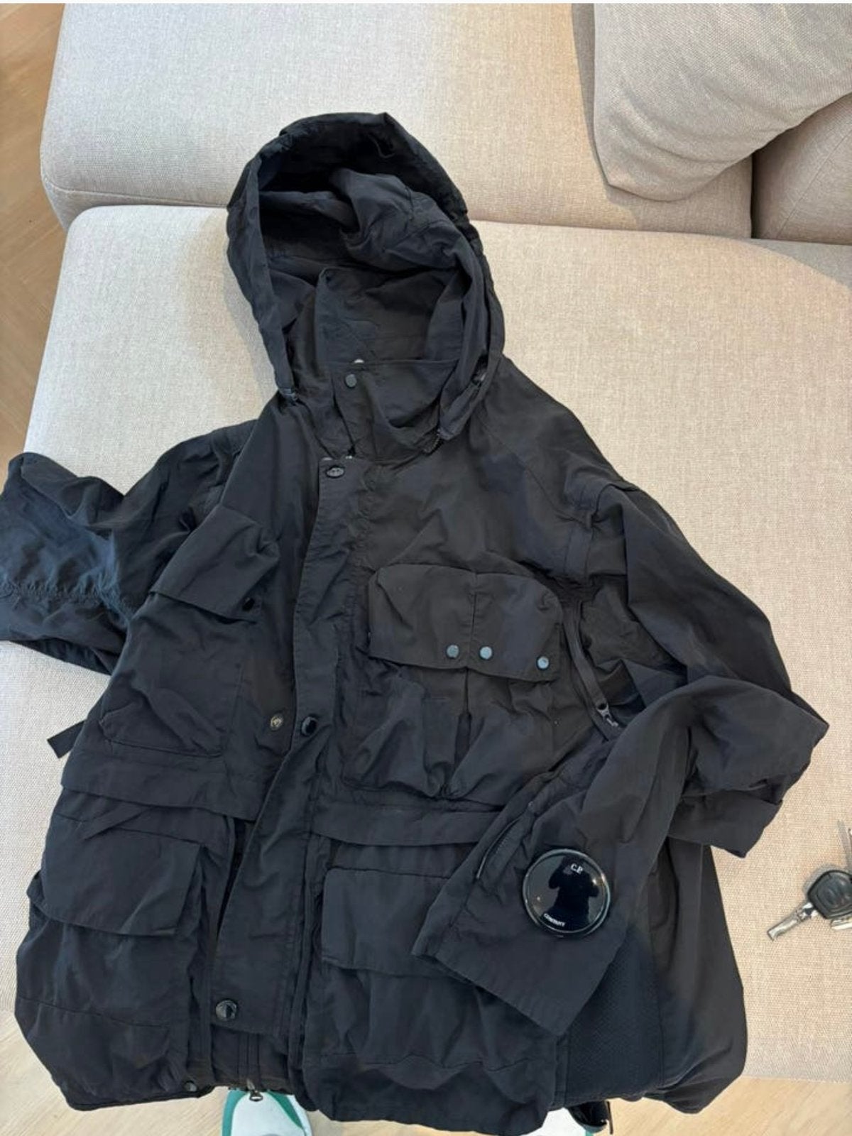 Cp company miglia 500, Ophalen of Verzenden, Zo goed als nieuw, Regenjas