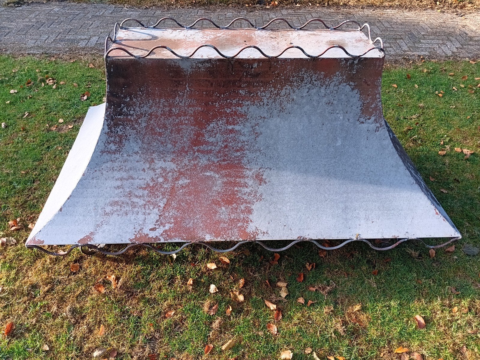 Schoorsteenkap 1.45 x 85 x 75 cm -, Doe-het-zelf en Verbouw, Overige Doe-het-zelf en Verbouw, Ophalen, Gebruikt