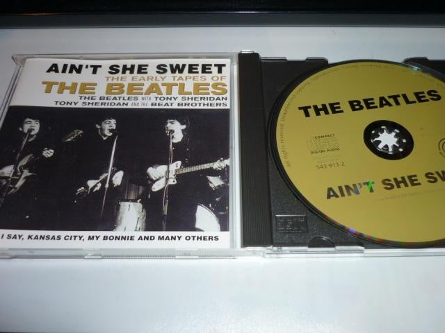 The Beatles de cd ain't she sweet, Verzenden, Gebruikt, Poprock