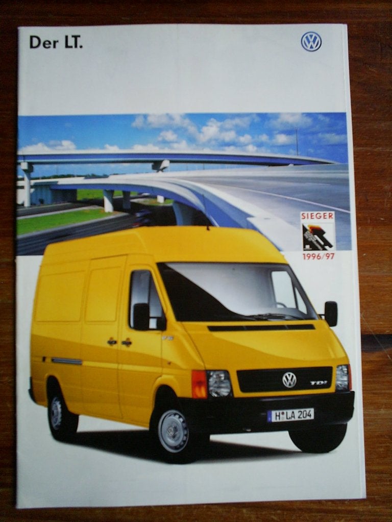 VW Der LT [ 7 / 1997 32 pag. Duits ], Verzenden, Zo goed als nieuw, Volkswagen