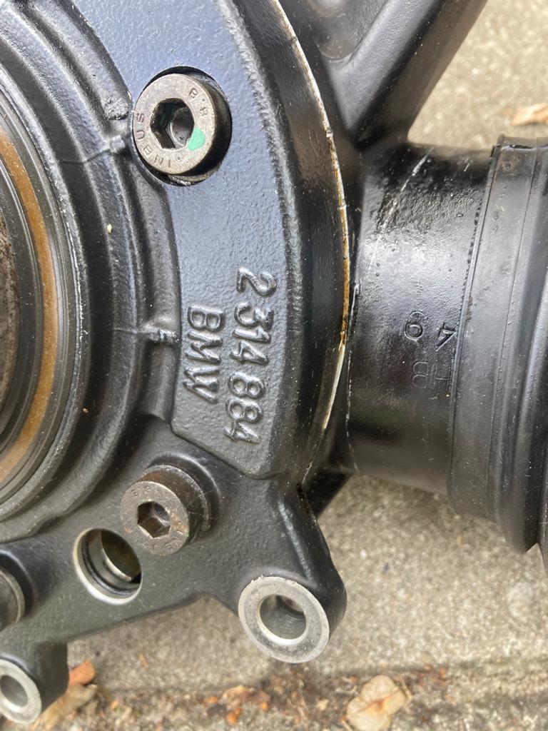 cardan r 1100 gs, Ophalen