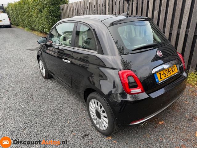 Fiat 500 1.0 Hybrid Dolcevita panorama, Auto's, Voorwielaandrijving, Euro 6, 4 stoelen, Leder en Stof