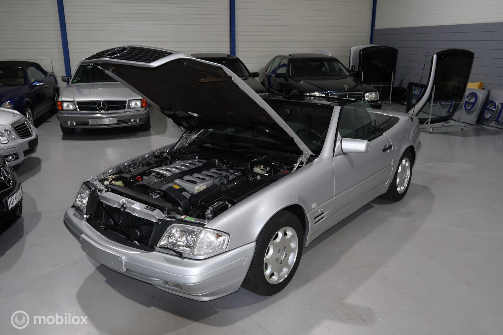 1998 Mercedes SL600 | Pano | 2e eig. | 55 DKM | Orig. Duits, foto 5