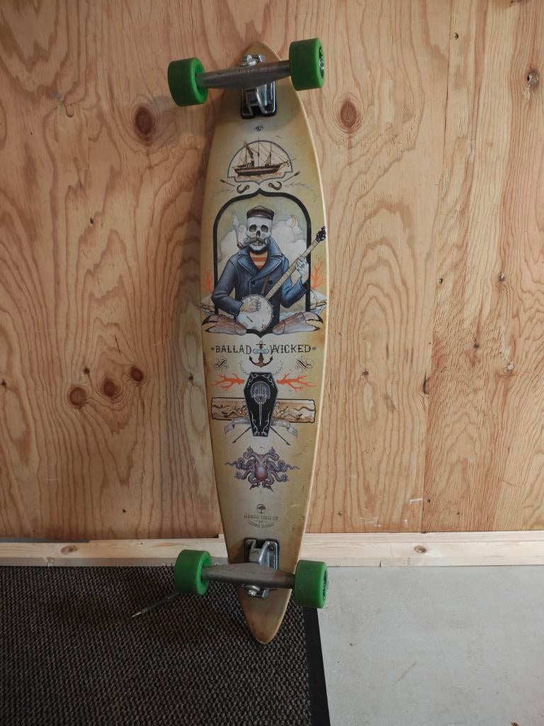 Arbor Longboard - Ballad of Wicked - Zo goed als nieuw, Sport en Fitness, Skateboarden, Ophalen of Verzenden, Zo goed als nieuw