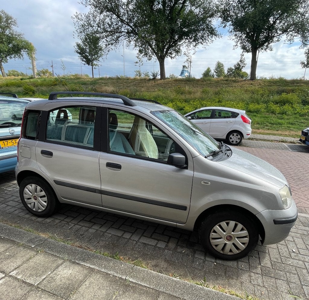 Fiat Panda 1.1 40KW 2004 Grijs, Auto's, Fiat, Voorwielaandrijving, Stof, 54 pk, Origineel Nederlands