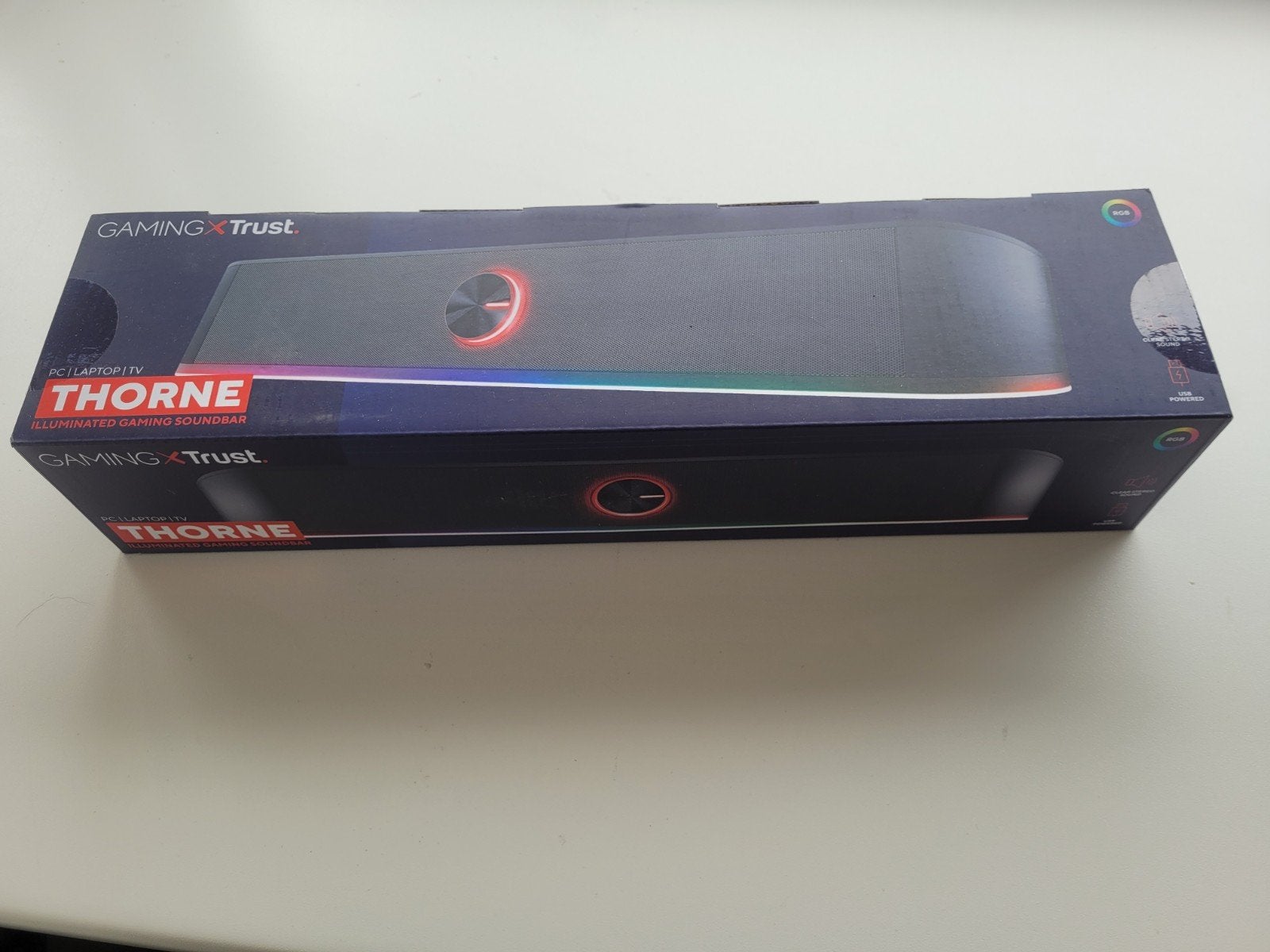 Trust Gaming GXT 619 Thorne RGB Gaming Soundbar, Ophalen of Verzenden, Nieuw