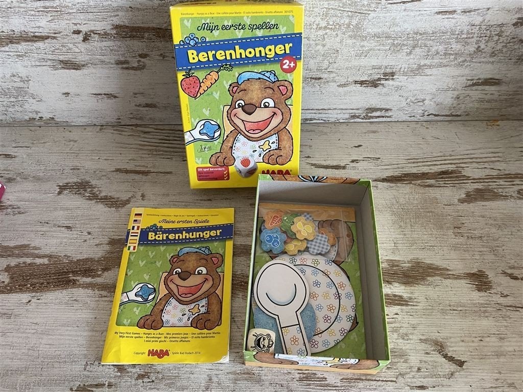 Mijn eerste spellen berenhonger haba [s922]
