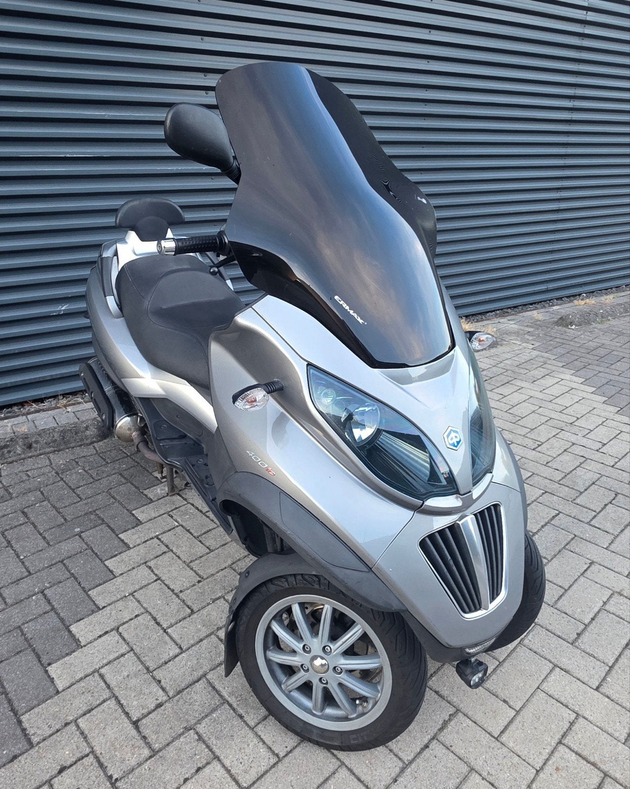 Piaggio MP3 400 LT Grijs 2009 37.000km, Scooter, 399 cc, Automaat, 1 cilinder