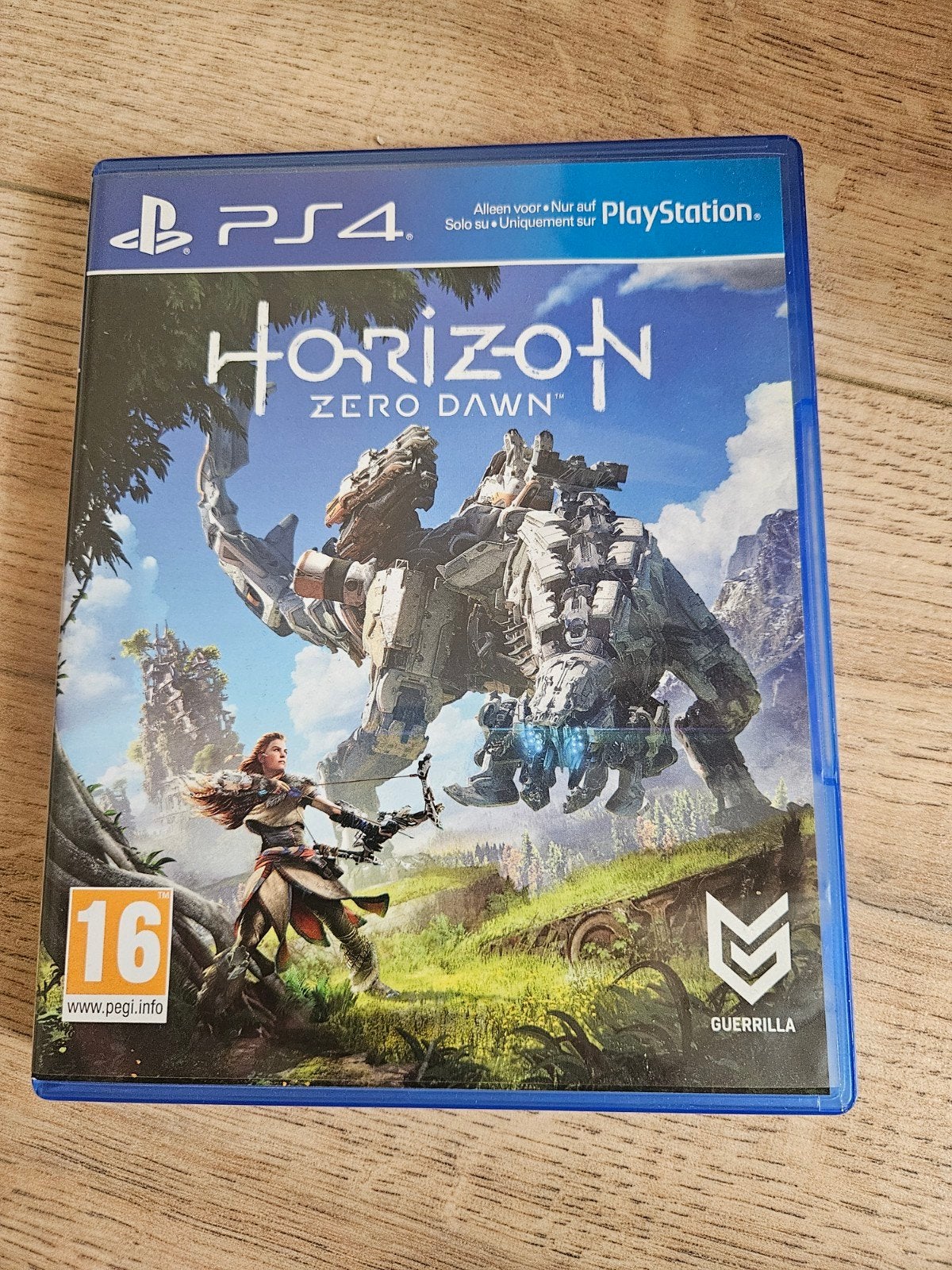 Horizon Zero Dawn PS4 - Zo goed als nieuw, 1 speler, Ophalen of Verzenden, Zo goed als nieuw, Role Playing Game (Rpg)