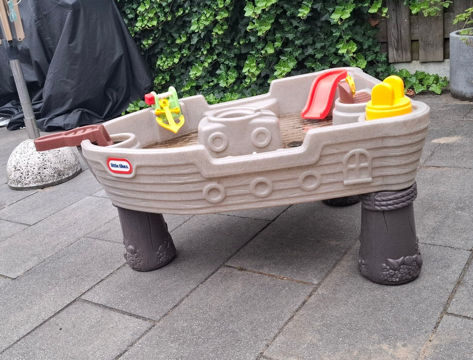 Little Tikes Watertafel Boot - niet compleet, wel leuk!, Ophalen, Gebruikt