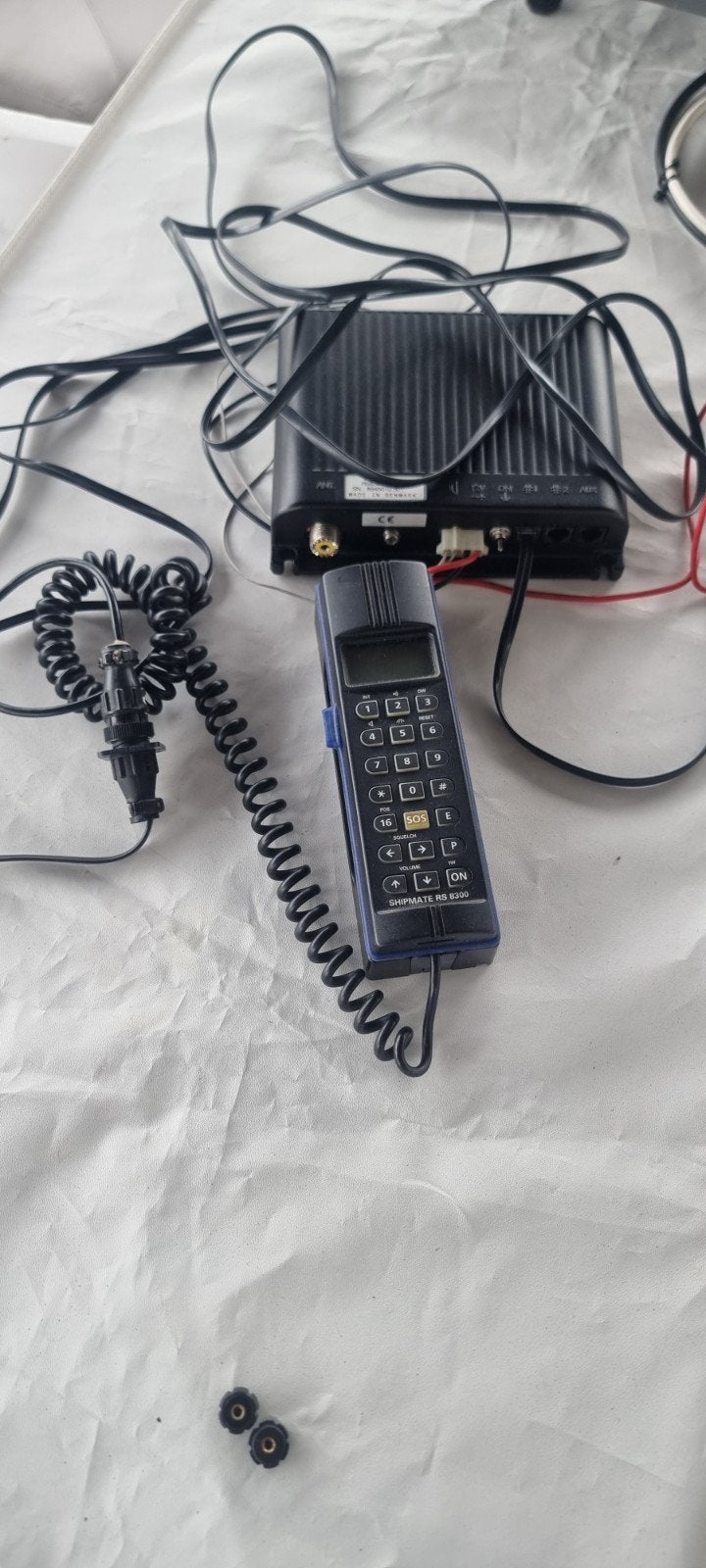 Shipmate RS8300 VHF Marifoon met RS8315 Handset, Ophalen of Verzenden, Gebruikt