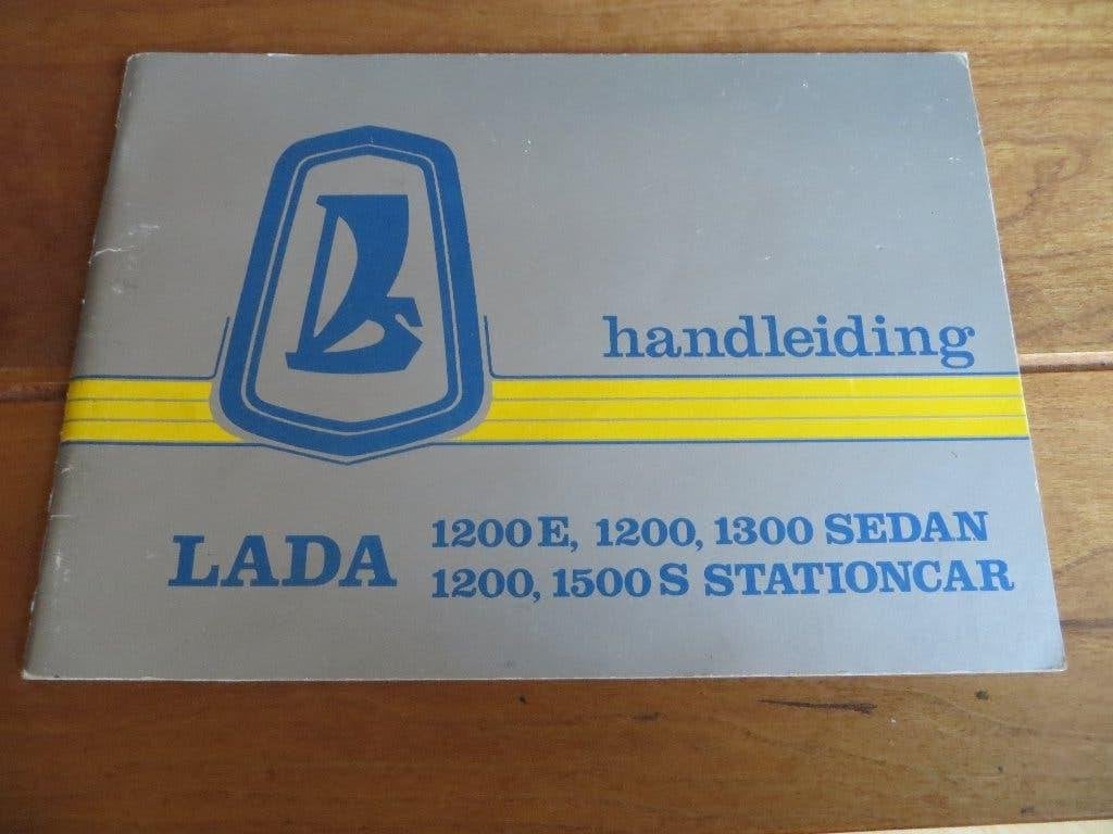 Instructieboek Lada 1200E, 1200, 1300, +stationcar 1500S '79, Ophalen of Verzenden