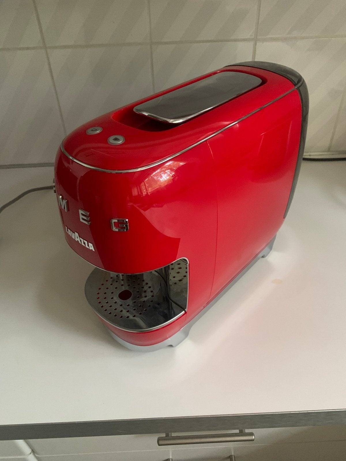 Smeg Lavazza A Modo Mio Espressomachine Rood, Witgoed en Apparatuur, Koffiezetapparaten, Koffiepads en cups, Espresso apparaat