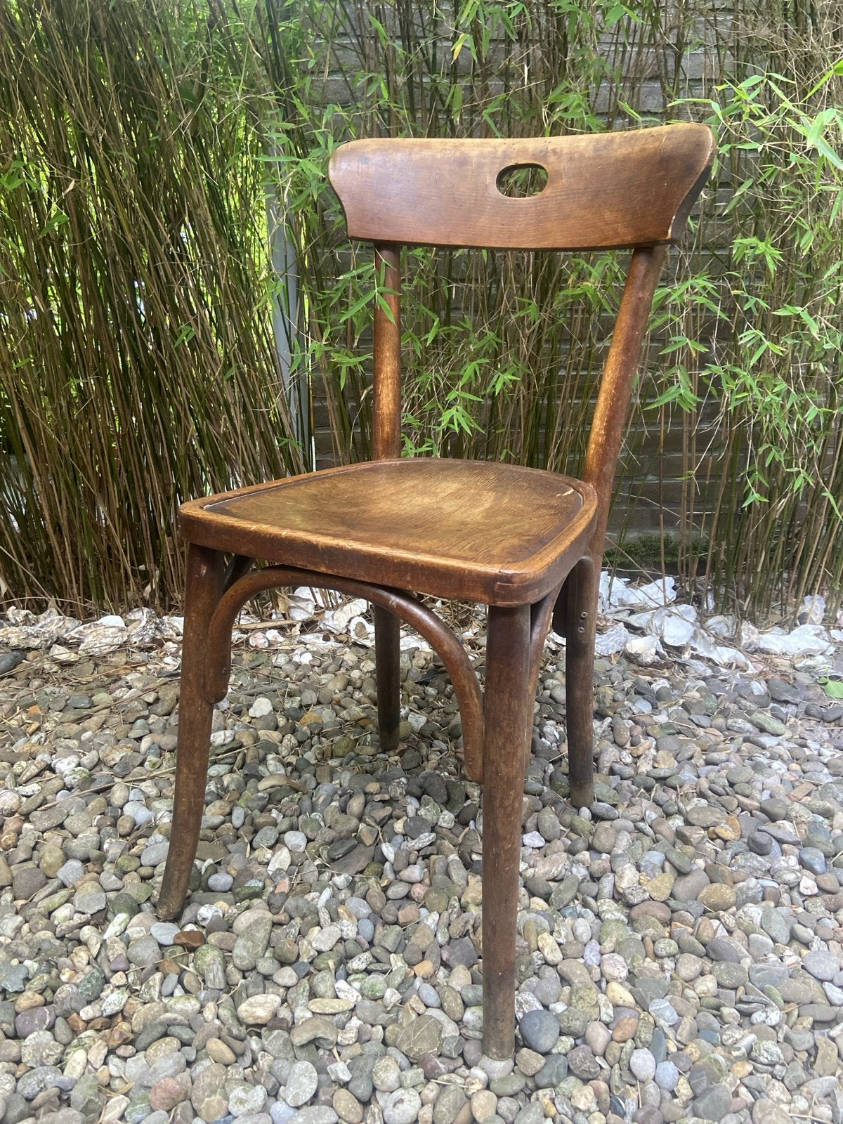 9 Thonet stoelen in nette vintage staat, Ophalen of Verzenden