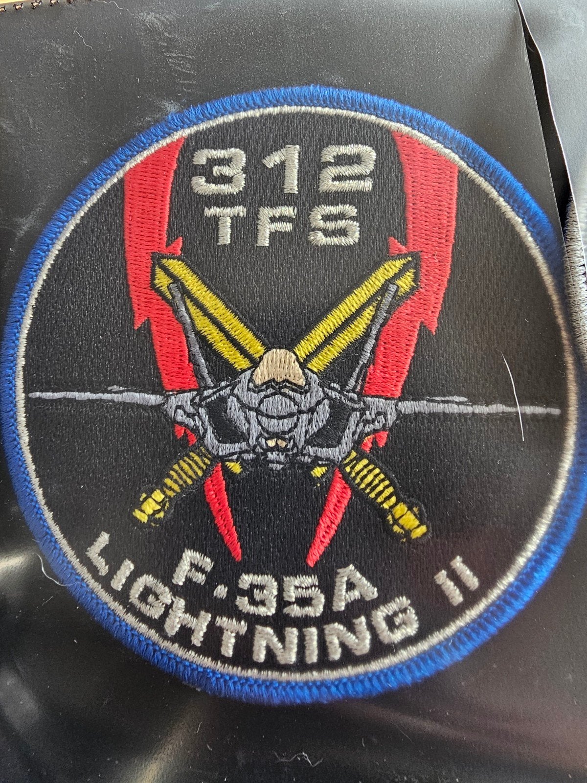 312 squadron, Ophalen of Verzenden, Zo goed als nieuw, Patch, Badge of Embleem
