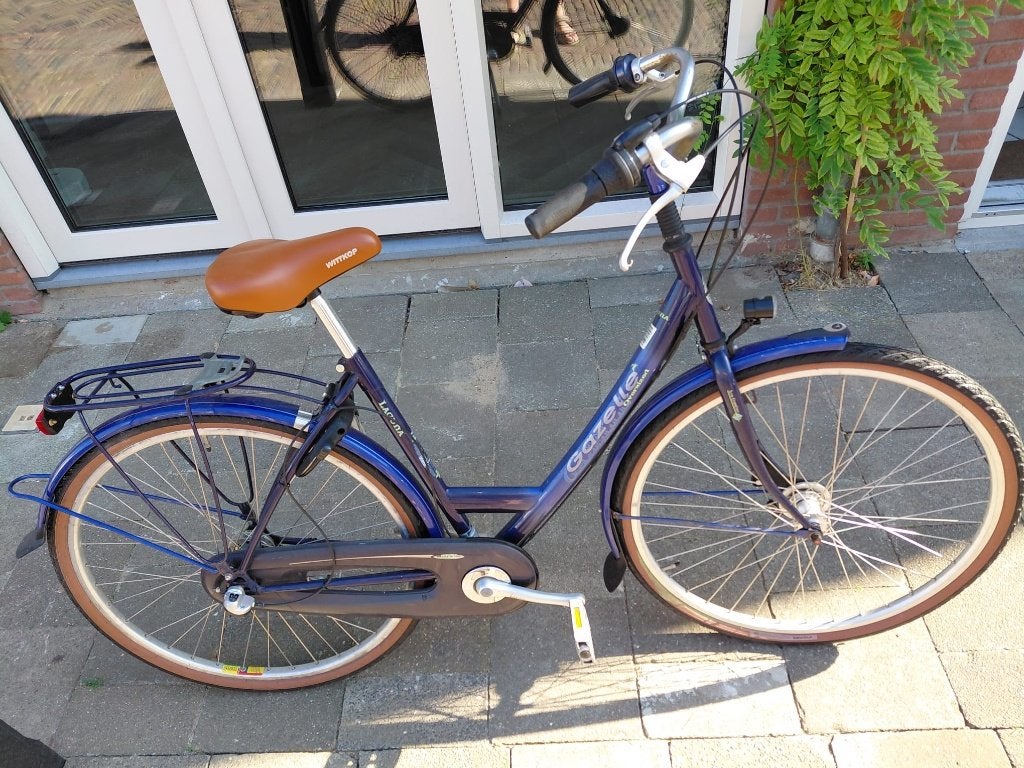 mooie Gazelle Laguna 51cm frame 3 nexus versnellingen, Versnellingen, Zo goed als nieuw, Gazelle fiets, Trommelrem