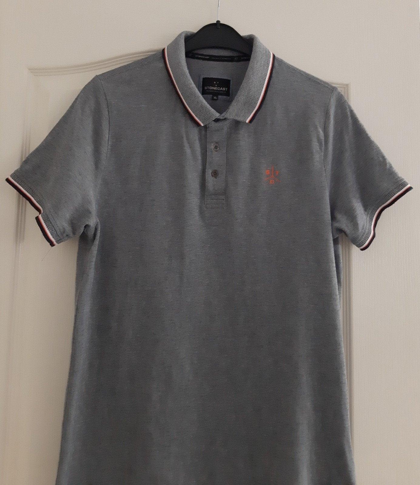 Stonecast Heren Polo - Grijs - Maat XL, Stonecast, Maat 56/58 (XL), Ophalen of Verzenden, Zo goed als nieuw