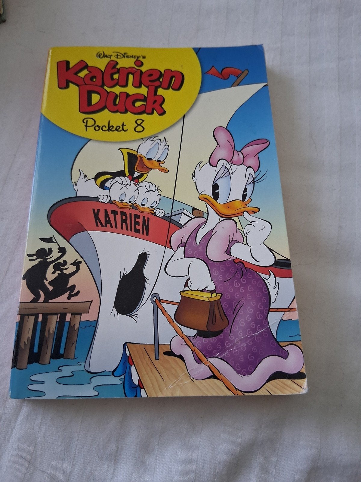 Walt Disney - Pocket 8, Gelezen, Ophalen of Verzenden, Walt Disney, Eén stripboek