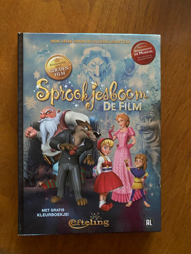 Sprookjesboom De Film DVD - Bekroonde Efteling Film, Cd's en Dvd's, Dvd's | Kinderen en Jeugd, Zo goed als nieuw, Film, Avontuur