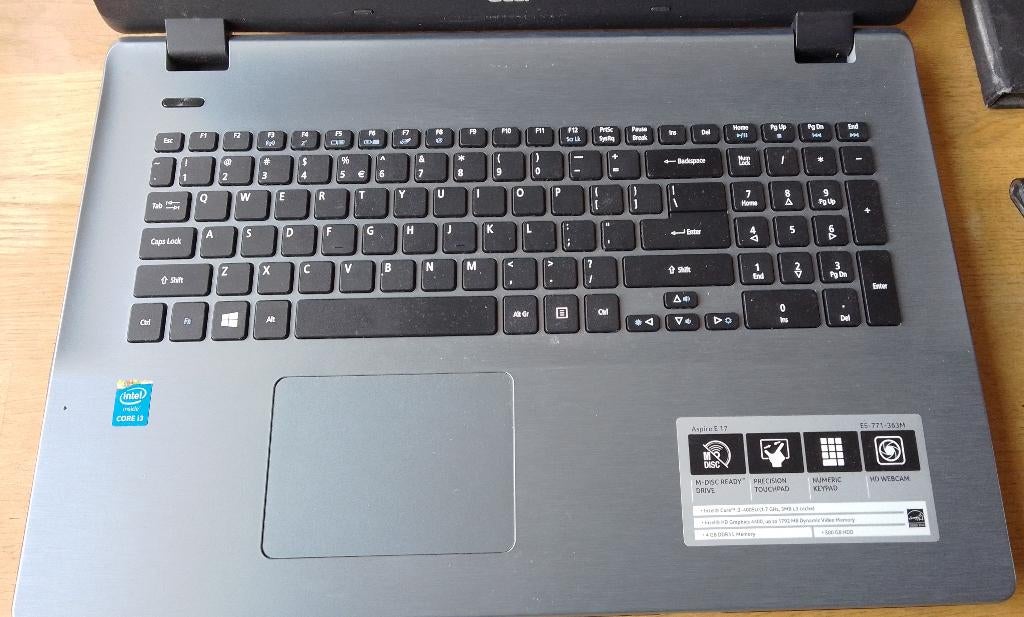 Laptop 3 stuks Acer Aspire, Sony Vio, Samsung mini laptop, Computers en Software, Windows Laptops, Gebruikt, 16 inch, HDD, 2 tot 3 Ghz