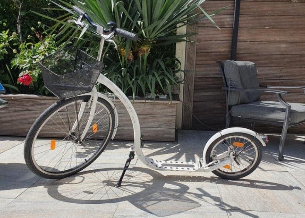 Kickbike step zgan invl mandje, Ophalen