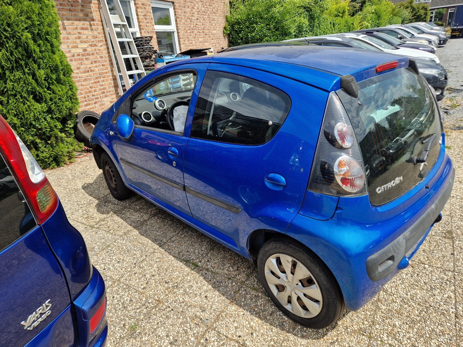Plaatwerk citroen c1 aygo blauw, Auto-onderdelen, Ophalen of Verzenden, Deur
