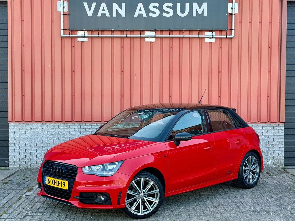 Audi A1 Sportback 1.2 TFSI S-Line Airco Cruise NAP BT Navi, Auto's, Audi, Voorwielaandrijving, Euro 5, Zwart, 4 cilinders