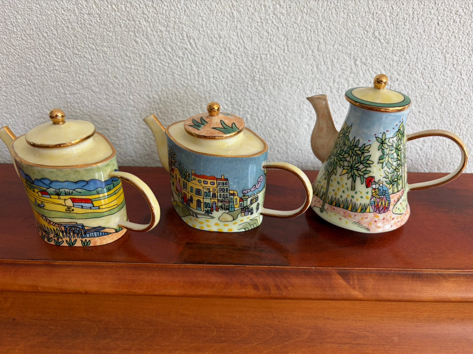 Miniatuur set van gogh, Ophalen