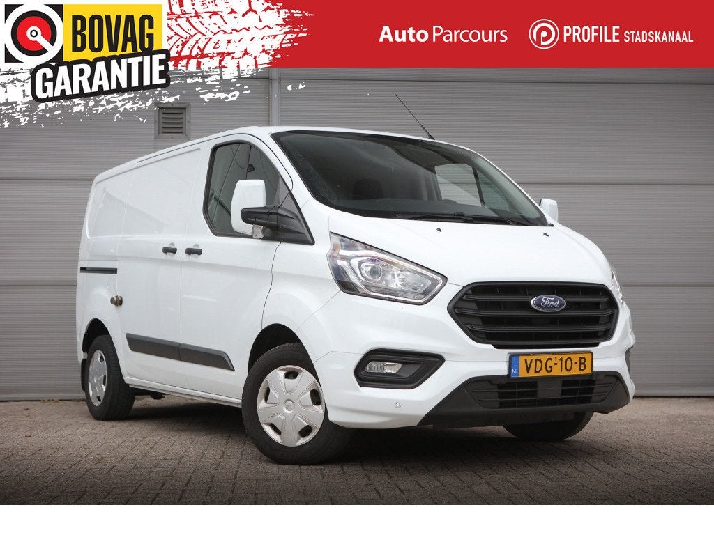 Ford Transit Custom 280 2.0 TDCI L1H1 Tr (bj 2019), Auto's, Euro 6, Wit, Origineel Nederlands, Bedrijf