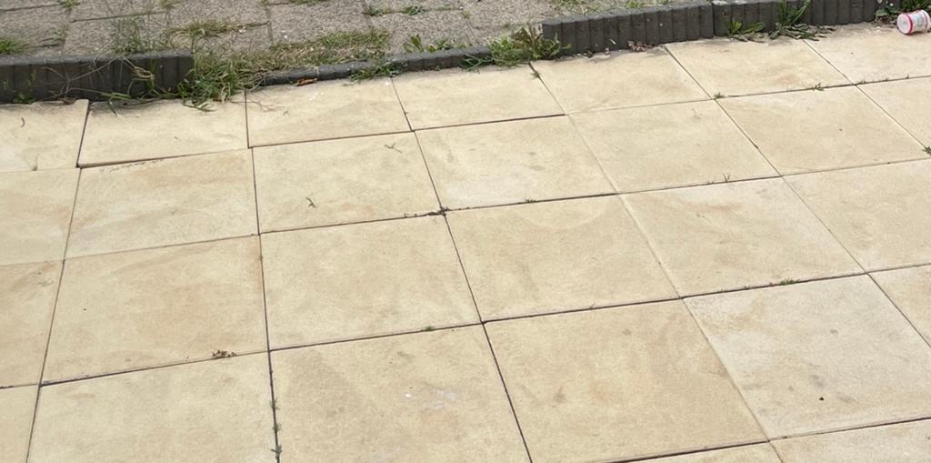 Terrastegels 40x40 cm - ca. 20 m2 - Bergen op Zoom, Ophalen, Overige materialen, Gebruikt, 10 m² of meer