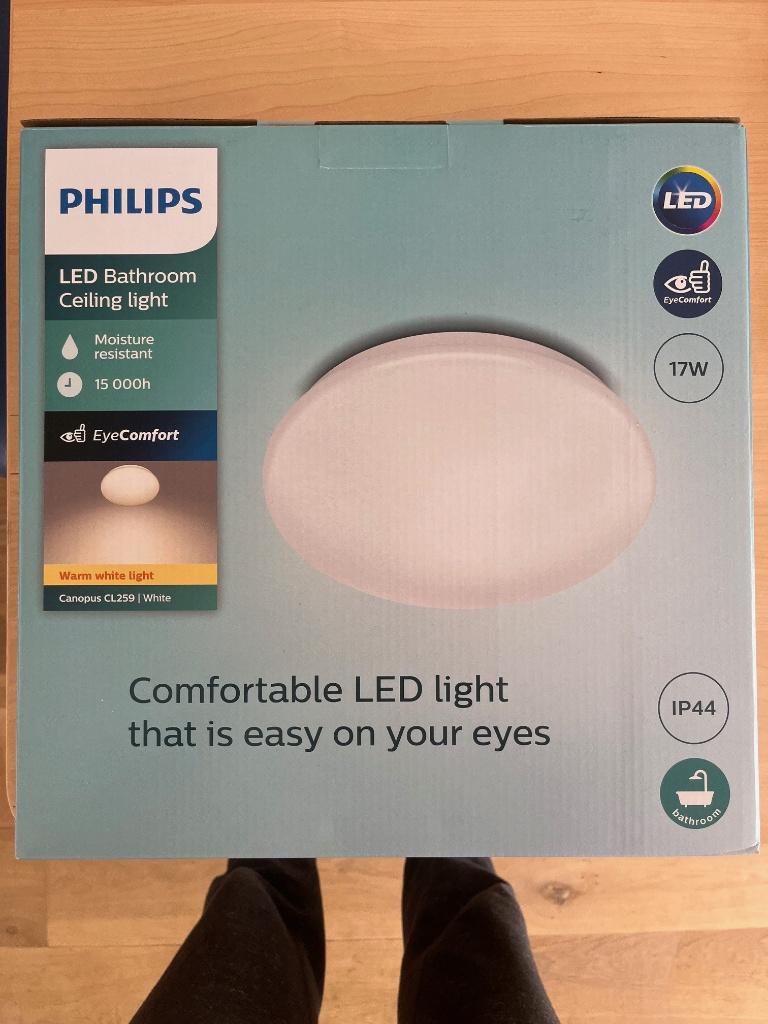 Philips bathroom light LED, Kunststof, Nieuw, Ophalen of Verzenden, Led