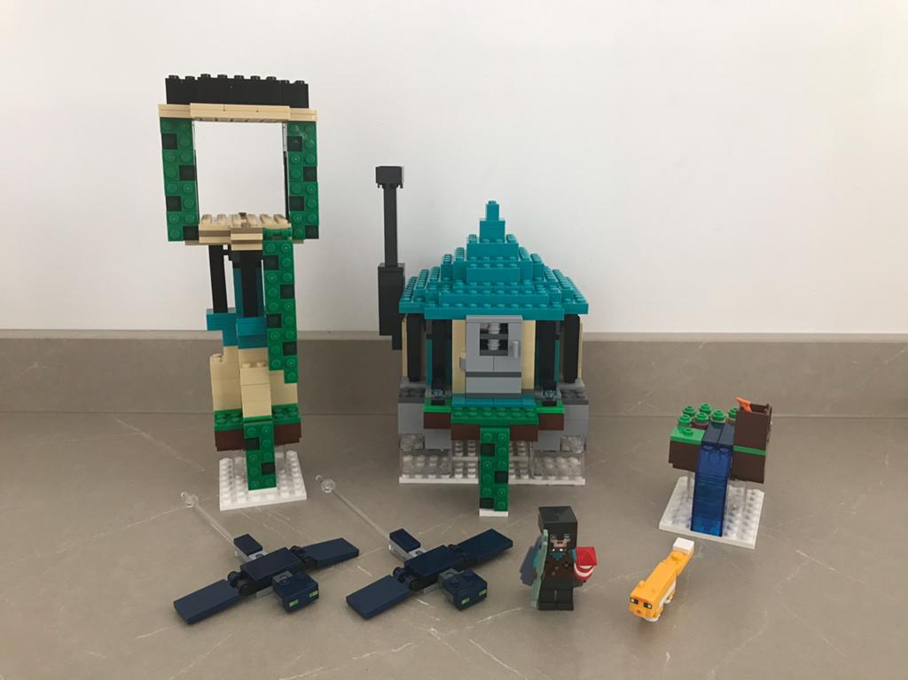 Lego minecraft set 21173, Minecraft, Lego, Ophalen of Verzenden, Zo goed als nieuw