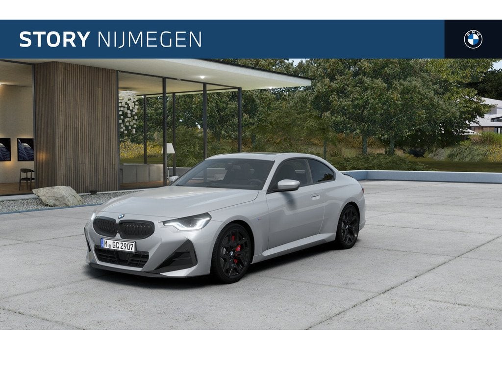 BMW 2 Serie Coupe 220i M Sport Automaat / Schuif-kanteldak /, Auto's, BMW, Automaat, 1998 cc, Zwart, 4 cilinders
