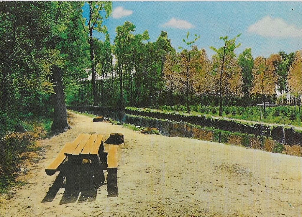 Bergeijk het Schut Gelopen Ansichtkaart ( 1572 ), Ophalen of Verzenden, 1980 tot heden, Gelopen
