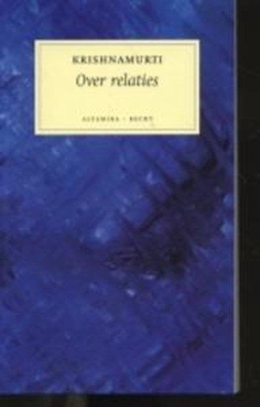 Krishnamurti Over relaties, Ophalen of Verzenden, Zo goed als nieuw, Astrologie, Achtergrond en Informatie