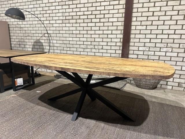 Uitschuiftafel 220x277x120 cm lamilux, Huis en Inrichting, Ophalen, Kunststof, Info@vissermeubelen.nl, Maxfurn