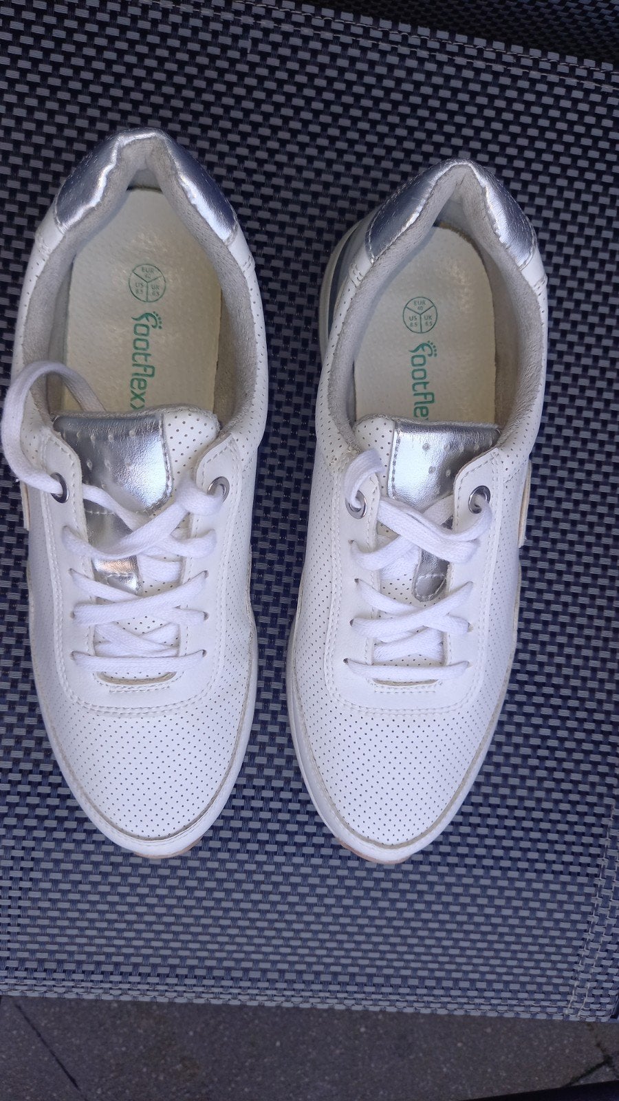 FOOTFLEX Z.G.A. NIEUWE SNEAKERS MT,40, Kleding | Dames, Schoenen, FOOTFLEX, Wit, Ophalen of Verzenden, Sneakers of Gympen