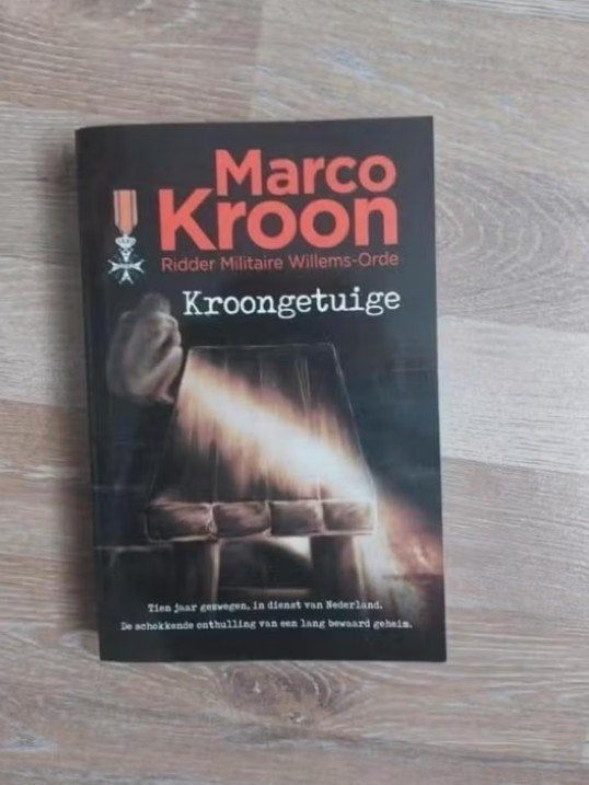 Kroongetuige door Marco Kroon, Marco Kroon, Overige, Ophalen of Verzenden, Zo goed als nieuw