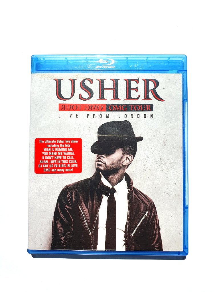 Usher - OMG Tour: Live From London, Ophalen of Verzenden, Zo goed als nieuw, Muziek en Concerten