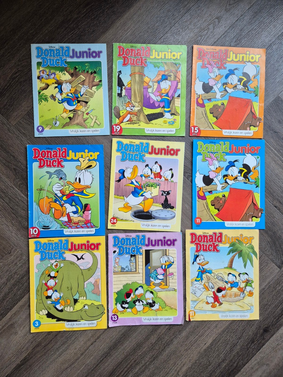 Donald Duck Junior Stripboeken - Diverse Nummers, Boeken, Stripboeken, Meerdere stripboeken, Ophalen, Gelezen, Walt Disney