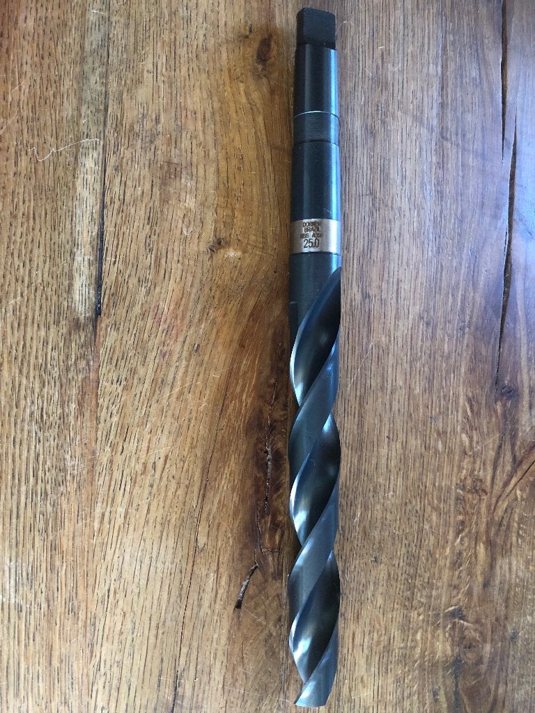 Spiraalboor 25 mm morsekonus, Doe-het-zelf en Verbouw, Ophalen of Verzenden, Nieuw, Overige typen