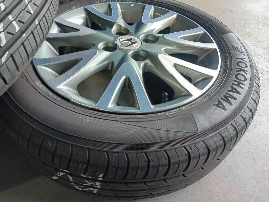 4x100  honda velgenset, Auto-onderdelen, Banden en Velgen, 15 inch, Banden en Velgen, 185 mm, Winterbanden