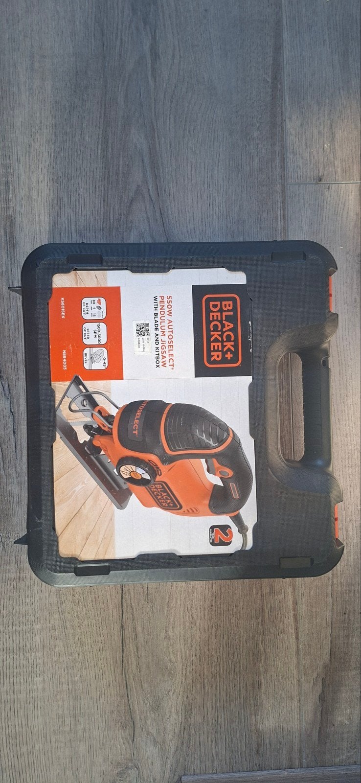 Black+Decker Decoupeerzaag 520W met Autoselect, Ophalen, Gebruikt, Decoupeerzaag, Black+Decker