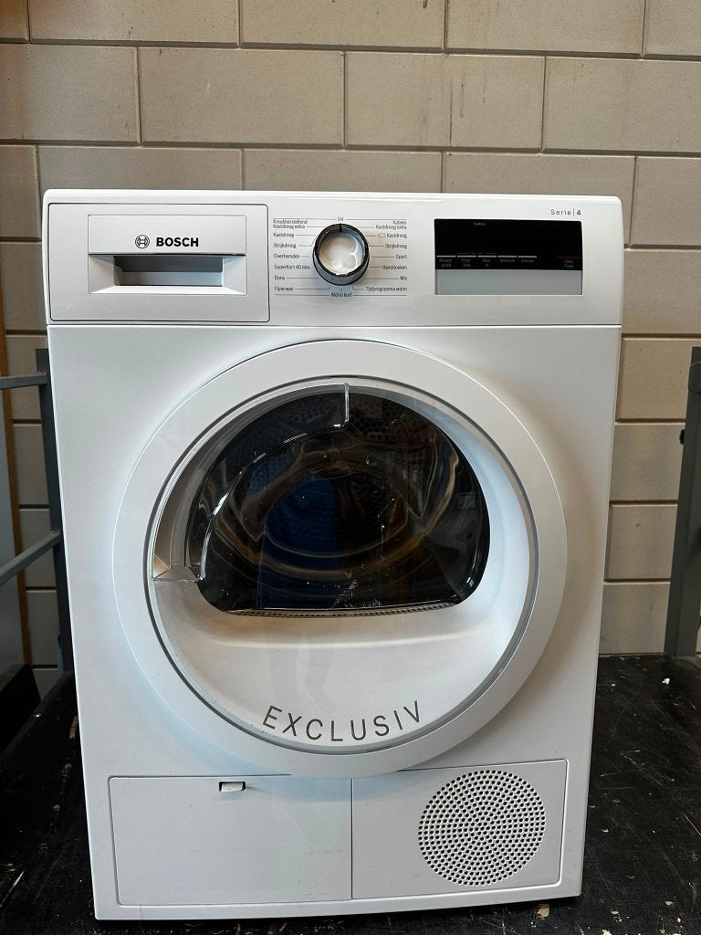 Jong gebruikte Bosch Serie 4 warmtepompdroger 8 kg, 6 tot 8 kg, Overige typen, Zo goed als nieuw, Voorlader