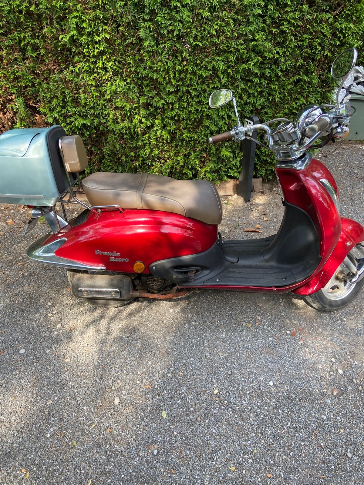 Tekoop Fosti retro scooter., Fietsen en Brommers, Snorfietsen en Snorscooters, Gebruikt, Benzine, Ophalen, Overige merken