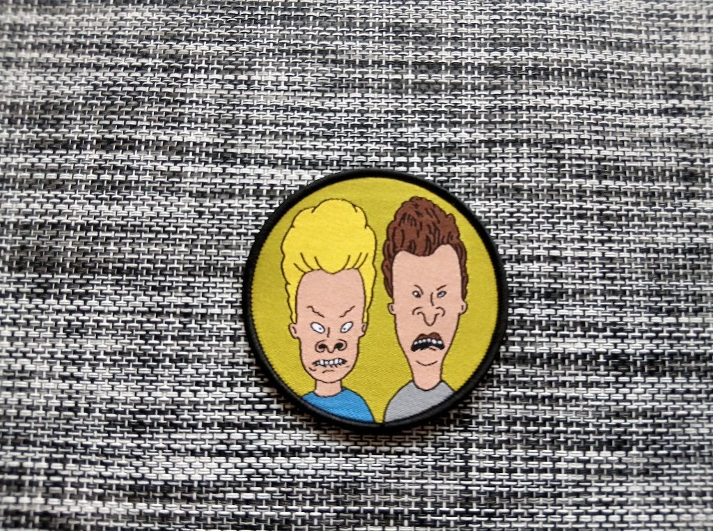 Beavis And Butt-head leuke en mooie nieuwe patch 7 cm, Verzenden, Nieuw, Kleding