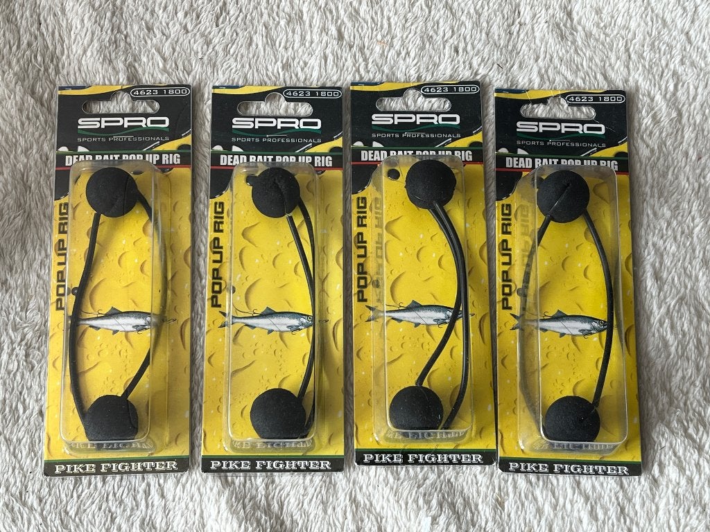 adv 349 / NIEUW set 4 blisters dead bait pop up rig SPRO, Ophalen of Verzenden, Nieuw, Overige typen