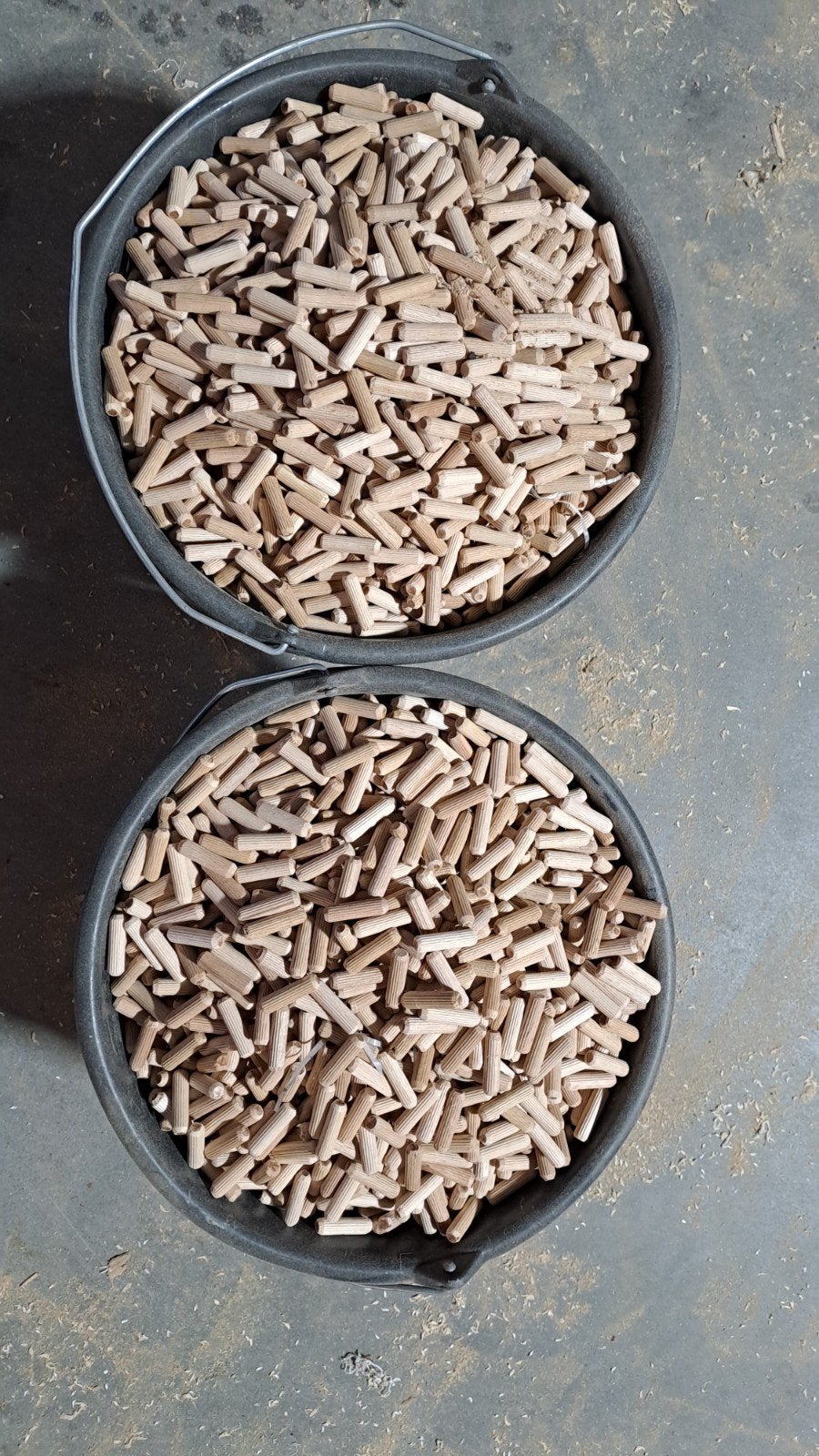 Deuvels 8x30 mm - Twee emmers vol, Ophalen, Nieuw, Minder dan 50 mm, Overige typen